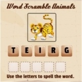 Word Scramble Động Vật